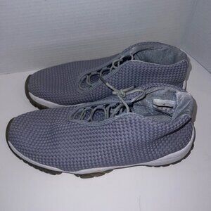 Nike Air Jordan Future Sneakers Gray White Size 9 Lightweight Mesh Casual Mens S